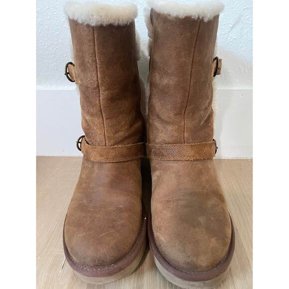 Women’s UGG Australia Becket Chestnut Boot Size 7 - Picture 9 of 10